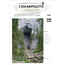 Escarpolette N°13 - spéléo Mandeure - 2009